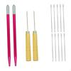 Doll Hair Insertion Tool Repair Portable Wig Accessories with Awl for Shop
