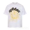 Sp5der 3D Puff Print Graphic Tee Men Loose Fit Cotton Short Sleeve T-Shirt Casual Wear
