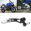 Yctze Motorcycle Shift Lever Installation Kit, Metal Folding Shift Lever with Screw Rod Fit for Yamaha YZF-R25/YZF-R3/MT-25/MT-03