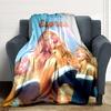 Sabrina Carpenter Blanket Soft Throw Blanket For Home Bedroom Bed Sofa Travel Office Solid Christmas Blanket