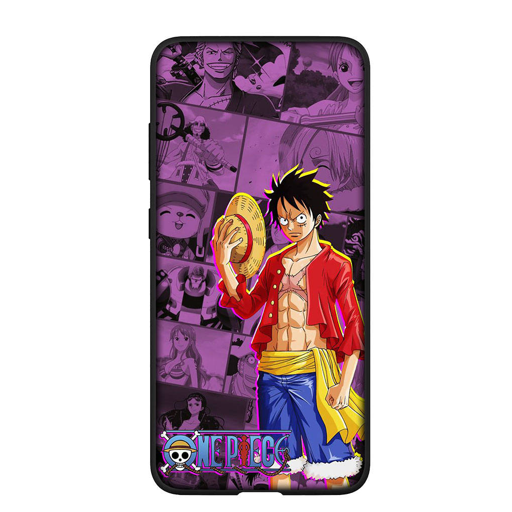 Чехол для телефона Samsung Galaxy S23 S24 iPhone 16 15 14 Xiaomi Redmi Note 13 12 11 8 Plus 10 9 Pro 14C Max X XR OPPO Huawei Luffy Gear 5 One Piece Cover