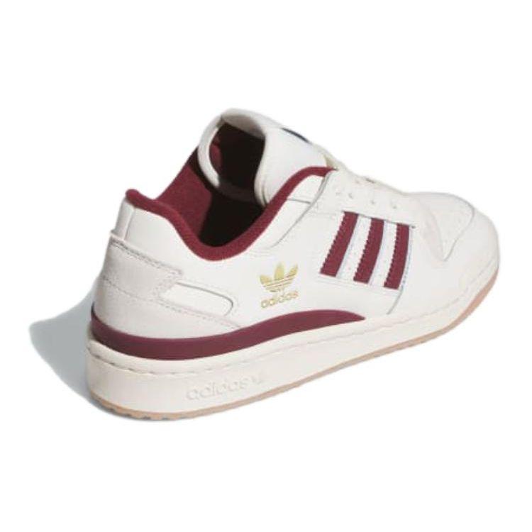 adidas Forum Low CL White Shadow Red Женские кроссовки Cloud-White Cream-White IG3965