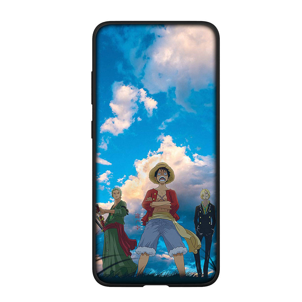 For Samsung Galaxy S24 S23 iPhone 16 15 14 Xiaomi Redmi Note 13 12 11 10Plus 9 Pro Max X XR Phone Case Comics Sanji Luffy One Piece OPPO Huawei Cover