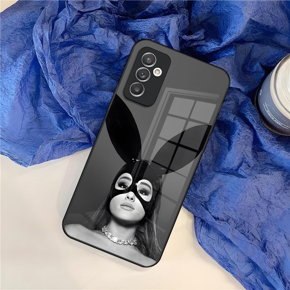Чехол для телефона A-Ariana G-Grandes для Samsung Galaxy S25 S24 S30 S21 S23 S20 S22 Fe Note 20 Pro Ultra Plus стеклянная крышка