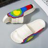 2022 новейшая мода радужные пенные тапочки мужские и женские летние мягкие тапочки из ЭВА для дома на плоской подошве женские размеры 33-45 парные тапочки для дома