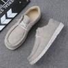 2025 популярные мужские парусиновые лоферы, плоская повседневная обувь, мужские парусиновые лоферы, тканевая обувь