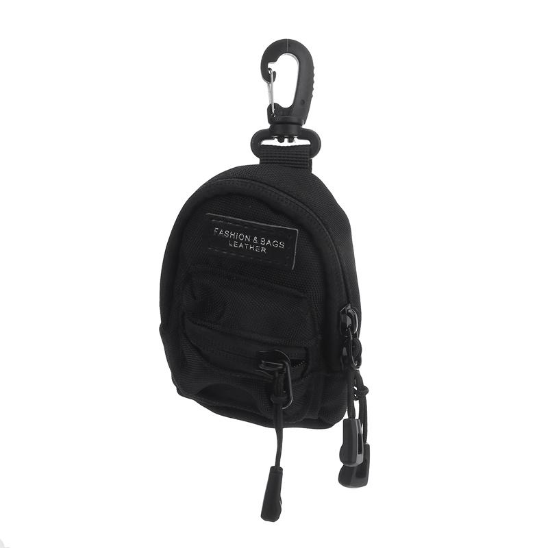 Женский милый мини-спортивный кошелек с принтом зебры, креативная сумка для ключей, универсальная маленькая подвесная сумка