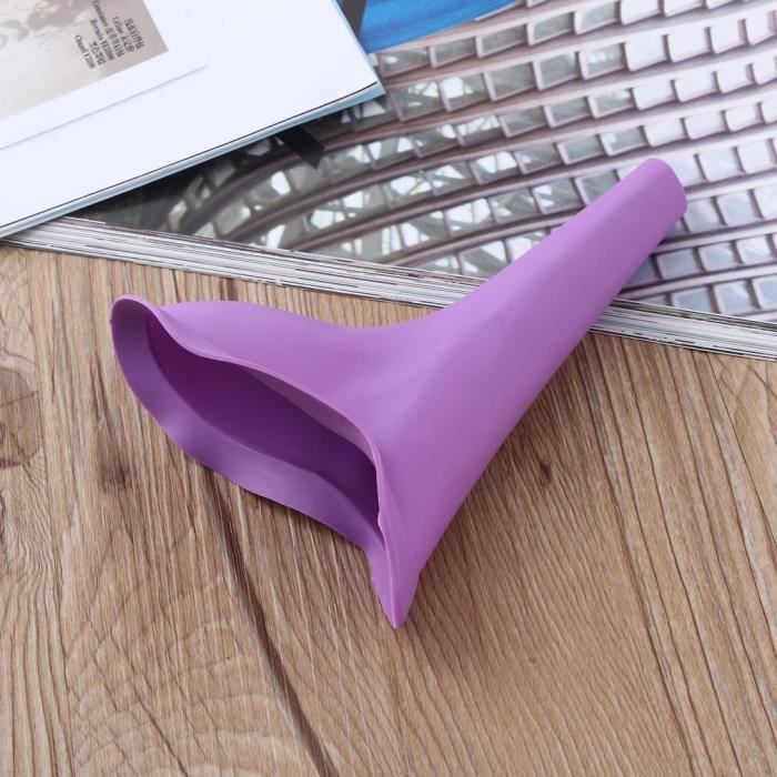 Female Urinal - Portable - Silicone - Reusable - Purple