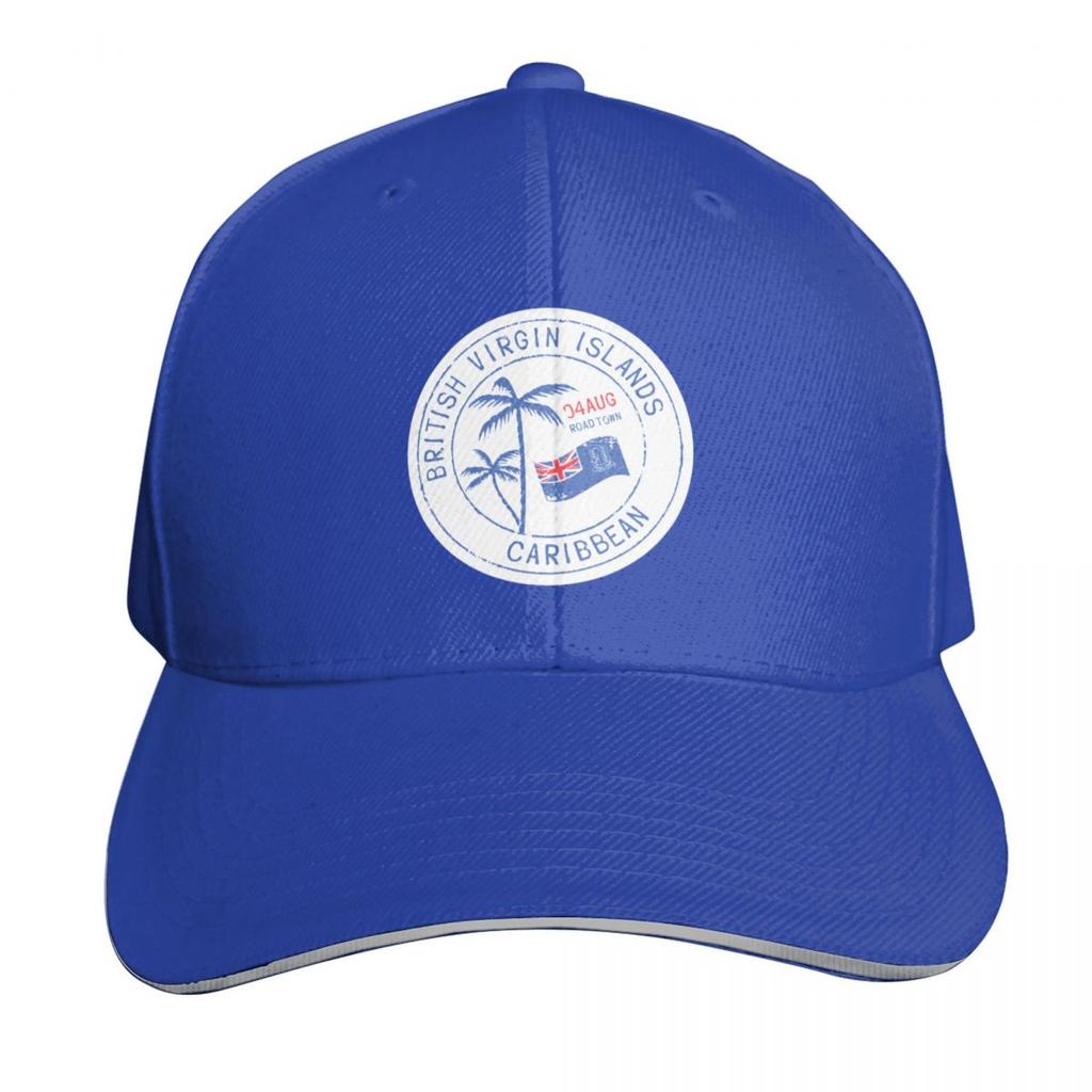 BVI Stamp Baseball Cap Luxury Unisex Hat sun caps Hood Beach Unisexs Luxury Womens