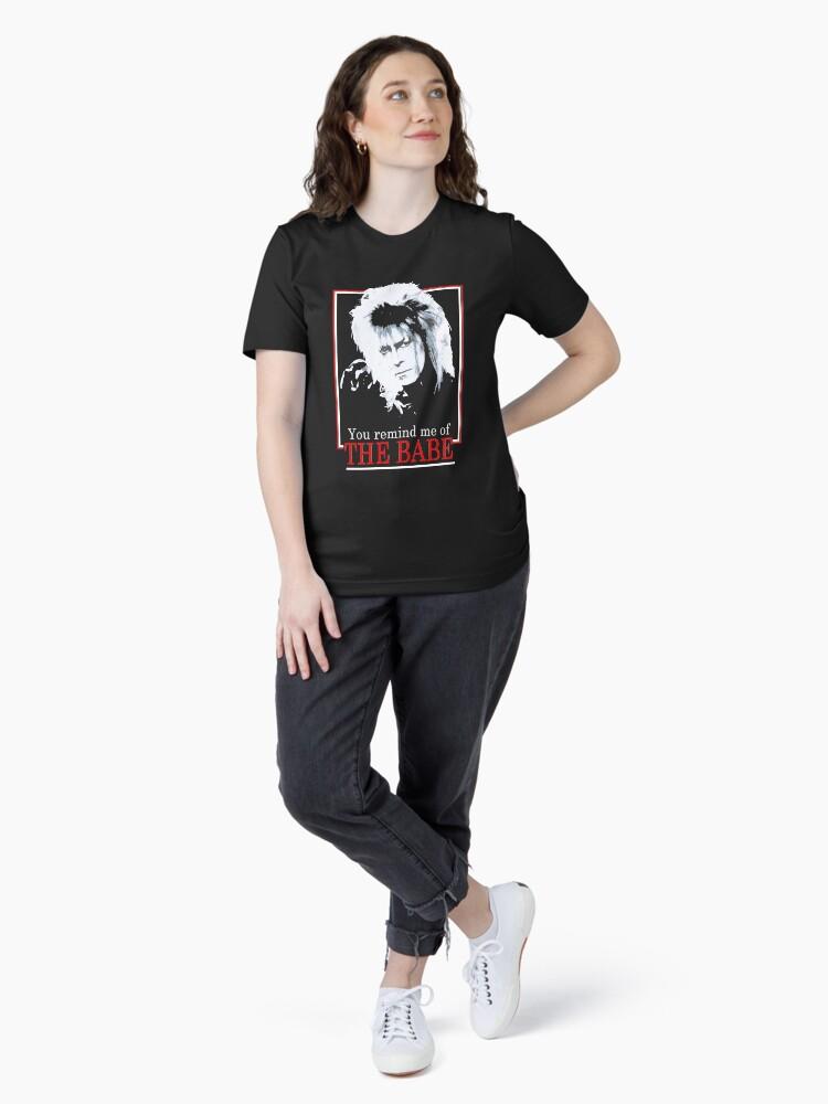 David Bowie Womens Labyrinth Retro You Remind Me of The Babe Essential T-Shirt