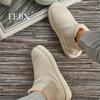 Women Snow Boots Slip-on Solid Warm Plush Plus Size Fashion Female Ankle Boot Women Comfortable Winter Outdoor Lady Cotton Shoes