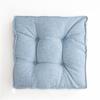 Solid Color Square Thickened Seat Cushion