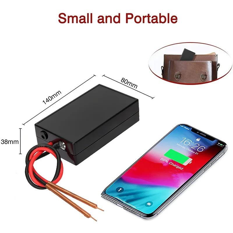 DIY Storage Mini Touch Welder 5V 6 Speed Adjustable 18650 Li-ion Battery Spot Welding Toolkit Home Portable Mini Spot Welder