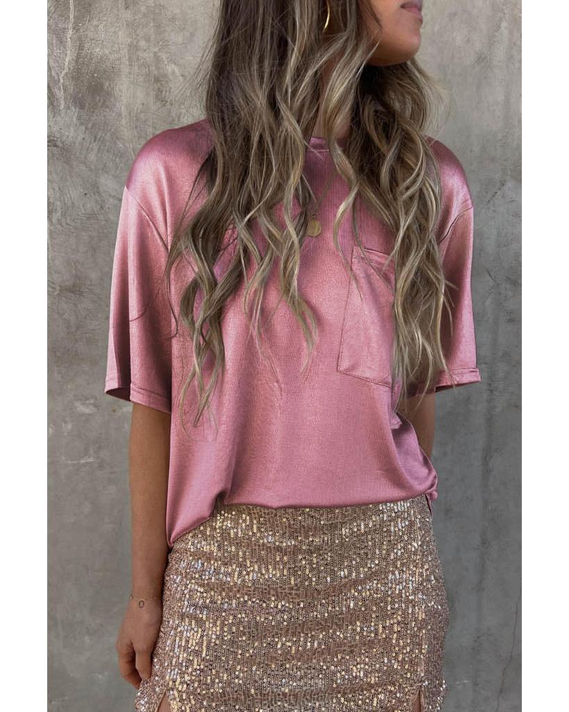 Azura Exchange Футболка свободного кроя с коротким рукавом