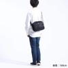 Сумка через плечо Black Label Genuine Product MP4029TWLBL TWILL SHERMAN SQUARE BAG, черная [Manhattan Portage] [официальная]