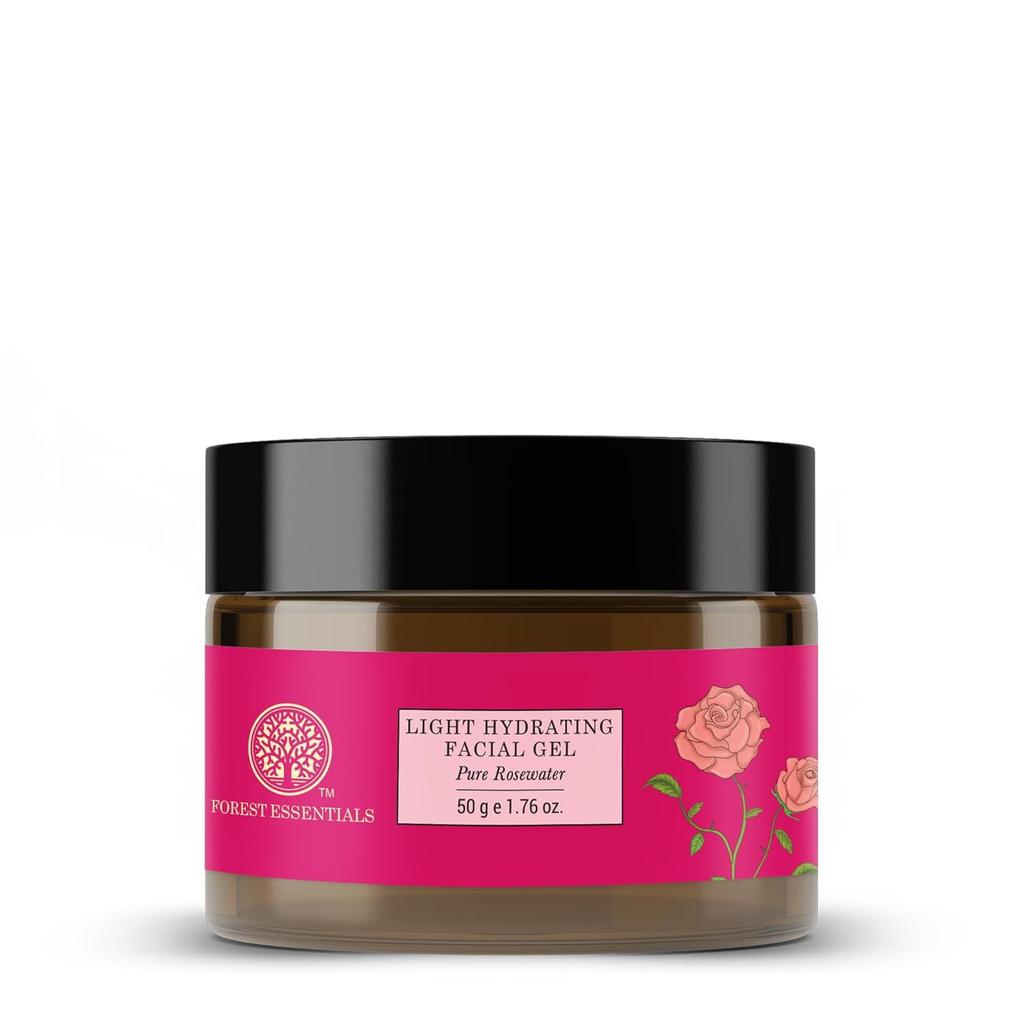 Forest Essentials Light Hydrating Facial Gel Pure Rosewater -50g
