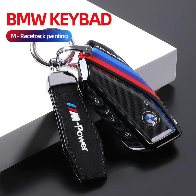 BBJW3 Capa/Estojo para Chave de Carro BMW 740i 760i Série 5 G60 X1 X2 X5 X6 X7 IX1 IX2 IX I5 I7 G05 2023 em ABS+TPU para Controle Remo