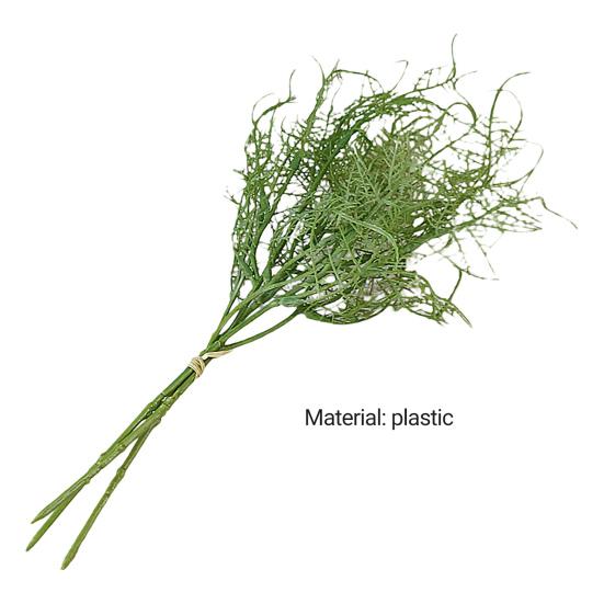 1 пучок искусственной травы папоротника, декоративные неувядаемые пластиковые уникальные украшения для стола, искусственная трава папоротника, свадебные сувениры