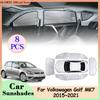 Full Coverage for Volkswagen Golf 7 VW MK7 2015~2024 Car Sunshades Rear Window Windshield Covers Front Sunvisor Mats Accessories