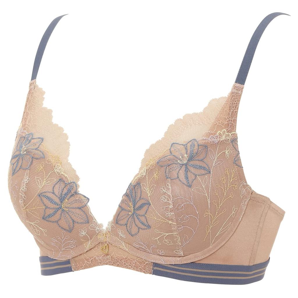 Style by Triumph Line Art Flower Dream M001 C65 Amo's Bra, Wireless, Women's, (Beige),