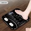 Smart Body Fat Scales, BMI Scale Touch Control Digital Bathroom Electronic Weight Scale