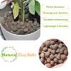 2L/1L Organic Clay Balls, Flower Substrate Drainage Expanded Clay, Hydroponic Gardening Plant Pot, Orchids, Drainage Aquaponic