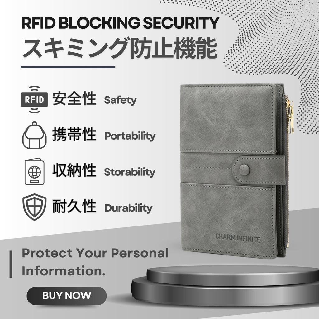 Чехол для паспорта VOLAN с RFID-блокировкой и защитой от скимминга для мужчин и женщин, Защита, Хранение, (синий)