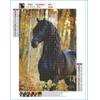 5D Diy Diamond Painting Cartoon Animals Horse Cross Stitch Set Full Diamond Embroidery Mosaic Art Picture of Rhinestones Decor Gift