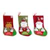 Yousheng Christmas Stocking Gift Bag Alphabet Sign Festive Cartoon Design Stocking Gift Pouch for Fireplace Decoration