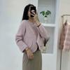 Xiaoxiangfeng For Women Trendy Short Double-sided Wool Outerwear for Small People with A High-end and Western Style