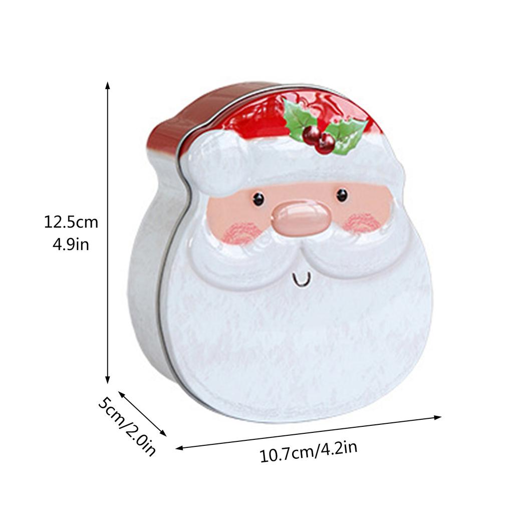 Конфетница большой вместимости, прочная, многоцелевая, металлическая банка для подарков