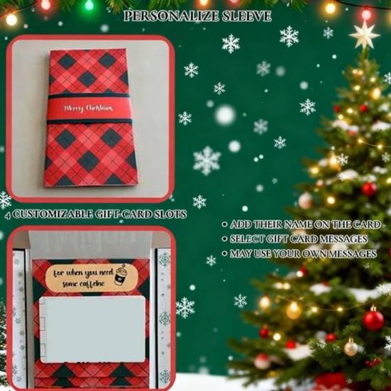 Буклет для подарочных карт «Водопад», ручная работа, креативный праздничный держатель для наличных и ваучеров, для группового дарения