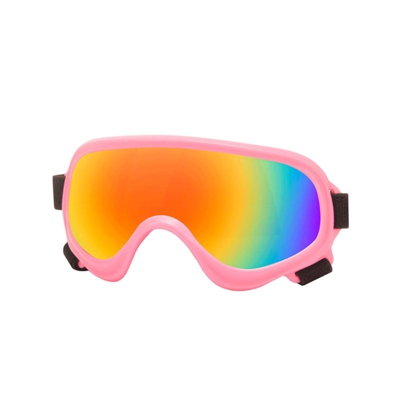 Ветрозащитные солнцезащитные очки для собак, подходящие для средних и крупных собак, очки для питомцев для снега, пляжа, активного отдыха, сноубординга, защиты глаз