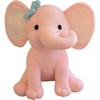 2025 Cute Plush Stuffed Baby Elephant Toys Soft Colorful  Baby Elephant with Big Ears Low MOQ PP Cotton Filling