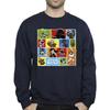 Star Wars Mens Comic Drawing Montage Sweatshirt