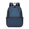 Stylish Durable Backpack Teens Students 15-inch Laptop Compartment Trolley Strap Oxford Fabric Urban Minimalist Design