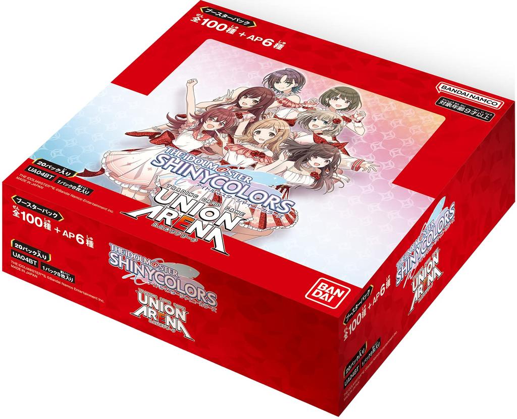 BANDAI UNION ARENA Booster Pack THE Shiny Colors 20 упаковок IDOLM@STER (BOX) [UA04BT]