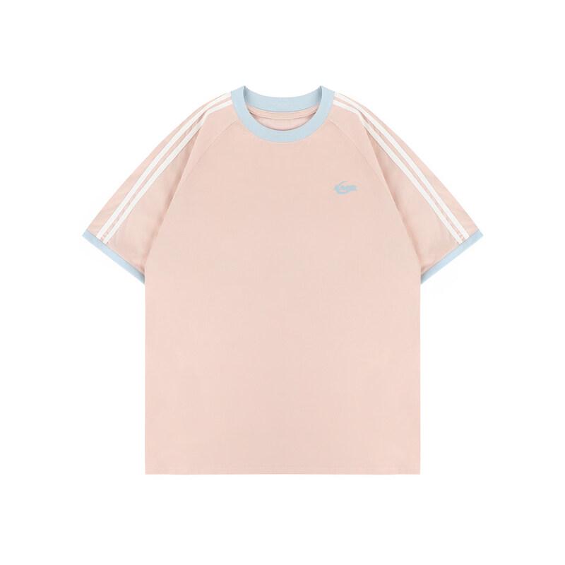 LEMANISM Two-Stripe Short Sleeve T-Shirt