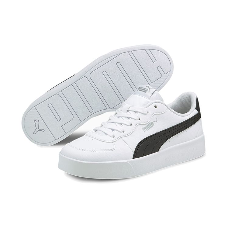 Puma Skye Чисто Белый Черный Женские Кроссовки Puma-White Puma-Black 380147-04