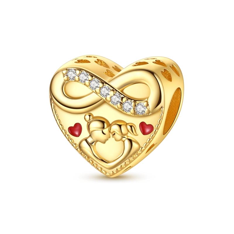 Original 925 Sterling Silver Charms Bead Heart Cat Dog Balloon Bead Fit Original Bracelet For Women DIY Accessories Jewelry Gift