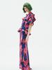 Greedius Liquid Ruffle Maxi Dress