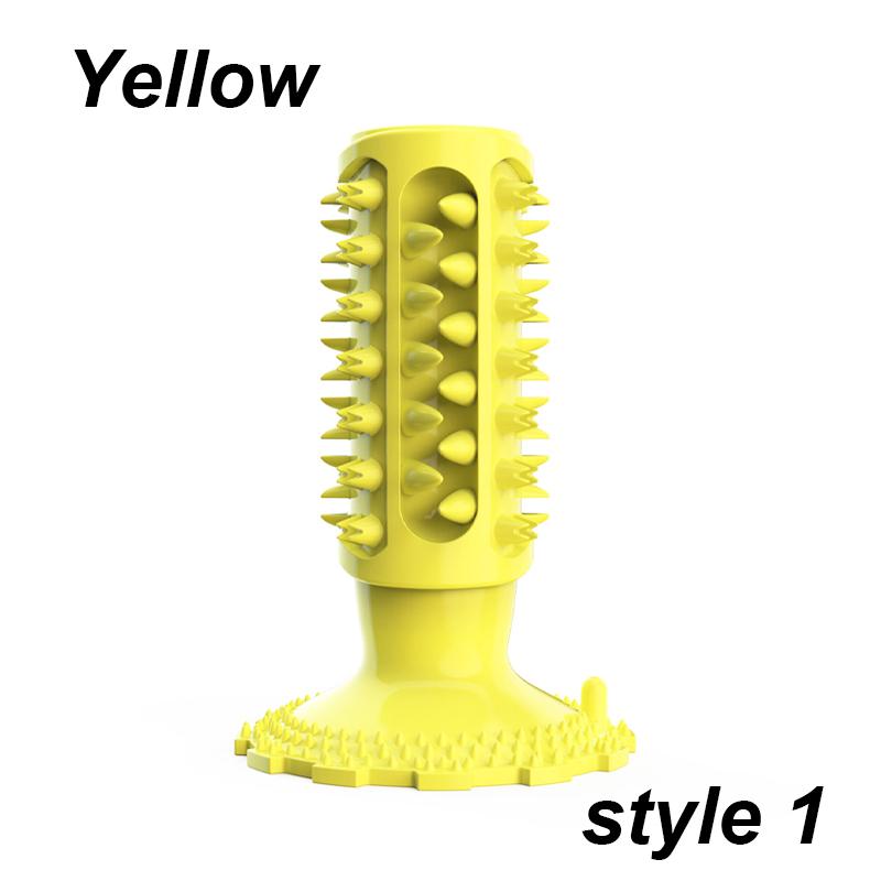 Резиновая игрушка для жевания собак, чистка зубов, зубная щетка для домашних животных, жевательная палочка, игрушки для собак, жевательная игрушка, эластичная, мягкая, чистка зубов домашних животных