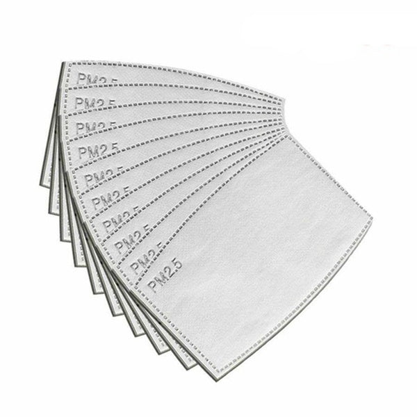 6x Pm2.5 Face Mask Filter Insert (Children) (4 pcs)