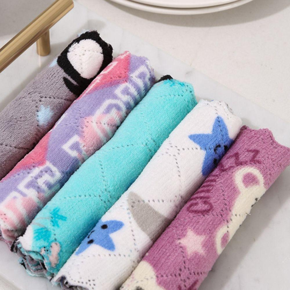 Kitchen Supplies Kitchen for Bathroom Microfiber Dishcloths Kitchen Towels Dish Rags Hand Towels