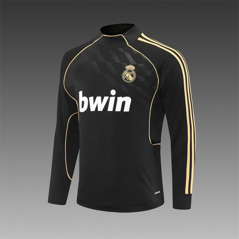Винтажная тренировочная футболка AC Milan Barcelona Man Utd Atletico Ajax с длинным рукавом Мужская Взрослая Зимняя