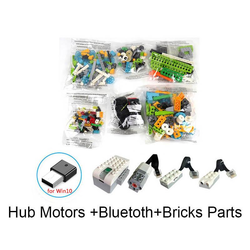 WeDo 2.0 Развивающие функции Совместимые детали «сделай сам» 45300 Основной набор WeDo 2.0 Строительные блоки DIY Игрушки Рождество