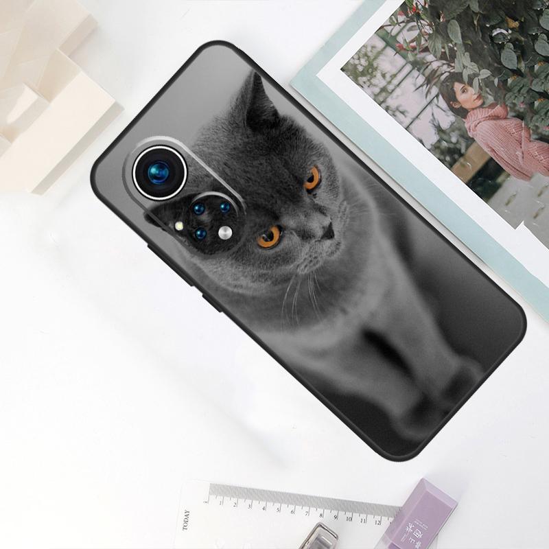 Кошка Британская короткошерстная Для Honor Magic 8 Pro 6 7 Lite Чехол Для Honor 200 400 50 70 90 X8c X8b X9a X9b X9c X9d Win RT