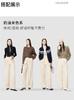 Modern Wide Leg Suit Pants for Women