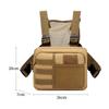 Chest Rig Packs Streetwear Punck Chest Bag Fashion Portable Oxford Multifunctional Multi-pockets Waterproof for Running Travel