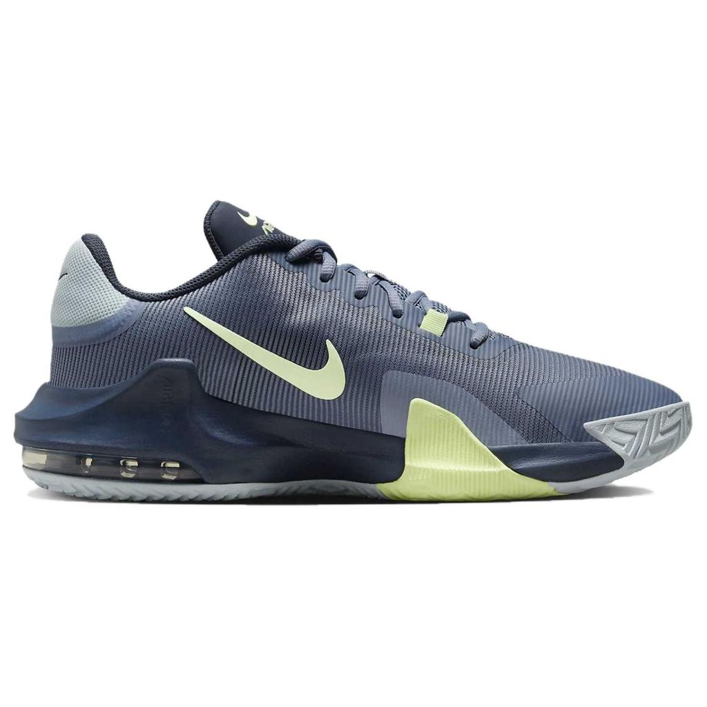 Nike Кроссовки унисекс Air Max Impact 4 Ashen Slate Barely Volt Blue Thunder-Blue DM1124-402